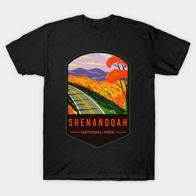 Shenandoah National Park T-Shirt by JordanHolmes